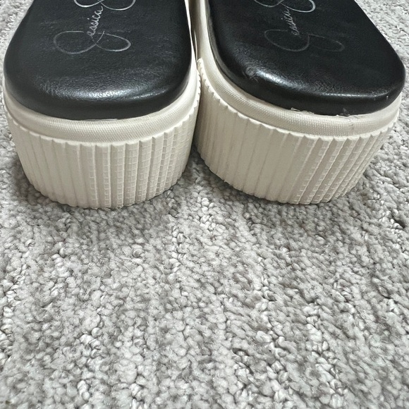 Jessica Simpson Ezira Platform Camo wedge slide  size 7.5 - Picture 6 of 6